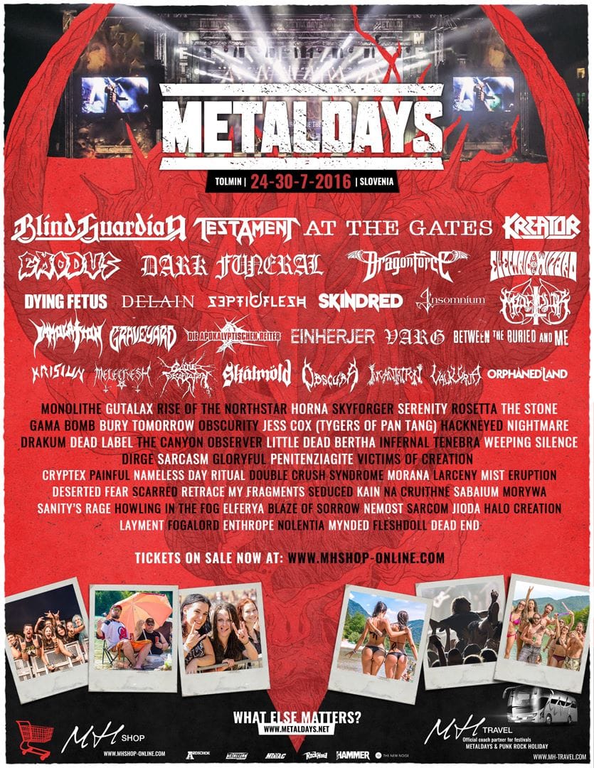 Infernal Tenebra live at MetalDays 2016