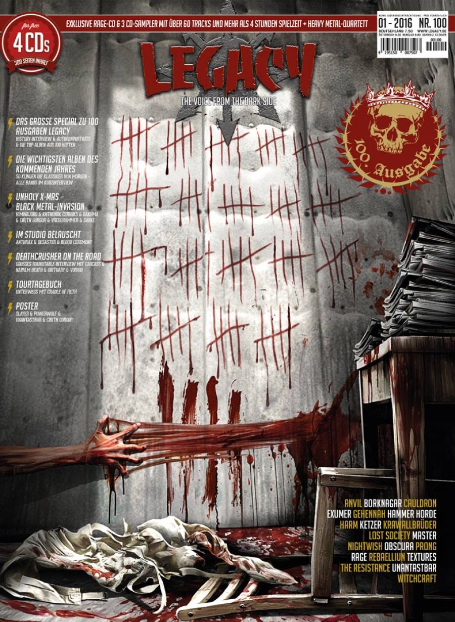 Infernal Tenebra interview in LEGACY magazine #100
